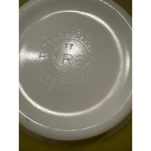 Vintage - Pyrex - 442 Green Spring Blossom Crazy Daisy 1 1/2 Quart Mixing Bowl - Picture 5 of 9